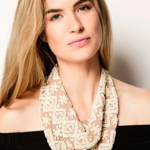 Mignonne Gavigan Dakota Necklace in Pink/Silver